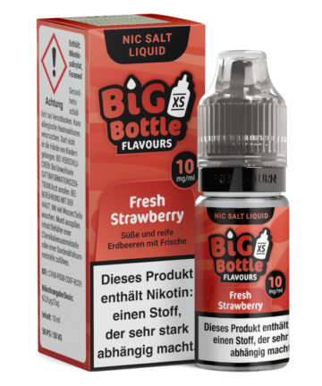 Big Bottle - Fresh Strawberry - Nikotinsalz Liquid