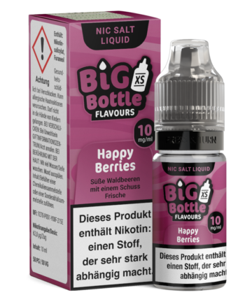 Big Bottle - Happy Berries - Nikotinsalz Liquid