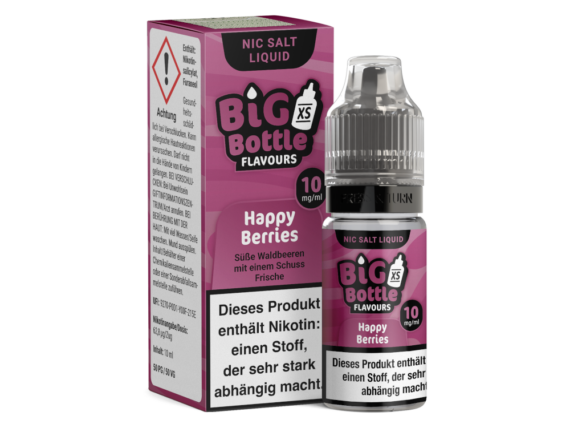 Big Bottle - Happy Berries - Nikotinsalz Liquid