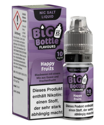Big Bottle - Happy Fruits - Nikotinsalz Liquid
