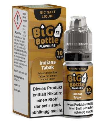 Big Bottle - Indiana Tabak - Nikotinsalz Liquid