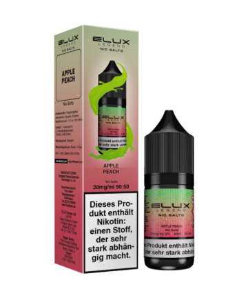 Elux - Nikotinsalz Liquid  - Apple Peach
