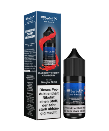 Elux - Nikotinsalz Liquid  - Blueberry Cherry Cranberry