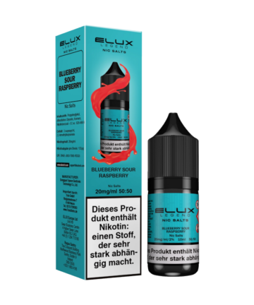 Elux - Nikotinsalz Liquid  - Blueberry Sour Raspberry