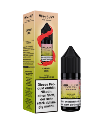 Elux - Nikotinsalz Liquid  - Cherry Lime