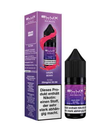 Elux - Nikotinsalz Liquid  - Grape Berry