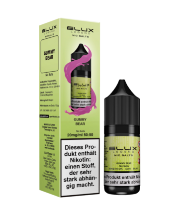 Elux - Nikotinsalz Liquid  - Gummy Bear