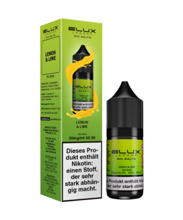 Elux - Nikotinsalz Liquid  - Lemon & Lime