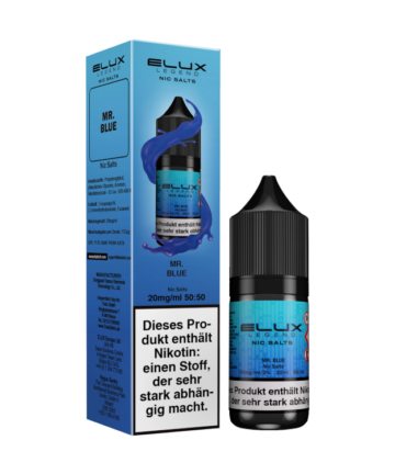 Elux - Nikotinsalz Liquid  - Mr Blue