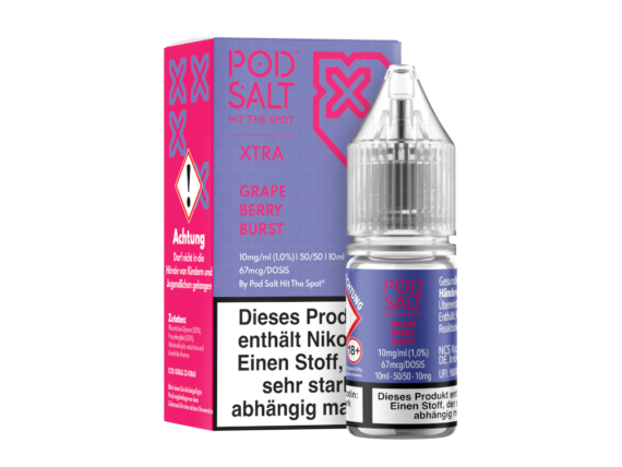 Pod Salt X - Nikotinsalz Liquid  - Grape Berry Burst
