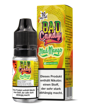 Bad Candy Liquids - Mad Mango - Nikotinsalz Liquid