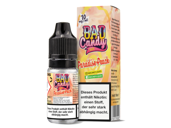 Bad Candy Liquids - Paradise Peach - Nikotinsalz Liquid