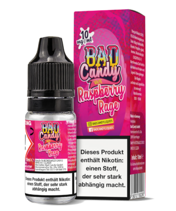 Bad Candy Liquids - Raspberry Rage - Nikotinsalz Liquid