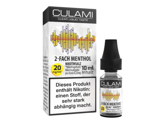 Culami - Nikotinsalz Liquid - 2-Fach Menthol