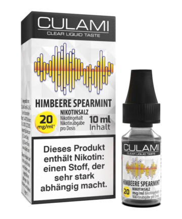 Culami - Nikotinsalz Liquid - Himbeere Spearmint