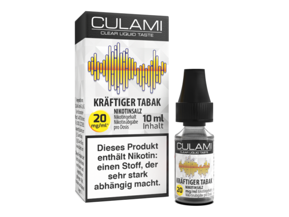 Culami - Nikotinsalz Liquid - Kräftiger Tabak