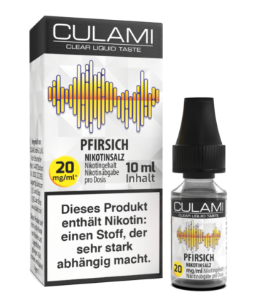 Culami - Nikotinsalz Liquid - Pfirsich