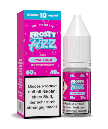 Dr. Frost - Frosty Fizz - Blue Slush - Nikotinsalz Liquid 20mg/ml - Pink Soda