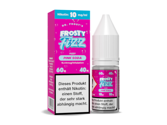 Dr. Frost - Frosty Fizz - Blue Slush - Nikotinsalz Liquid 20mg/ml - Pink Soda