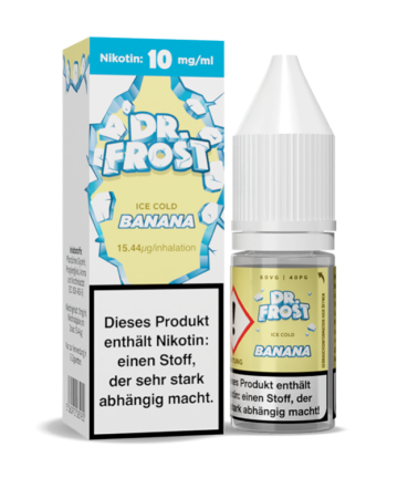 Dr. Frost - Ice Cold - Nikotinsalz Liquid - Banana