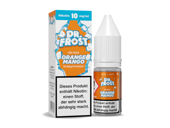 Dr. Frost - Ice Cold - Nikotinsalz Liquid - Orange Mango