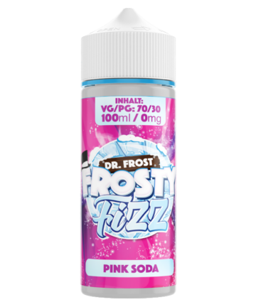 Dr. Frost - Frosty Fizz - Pink Soda Liquid - 100ml 0mg/ml
