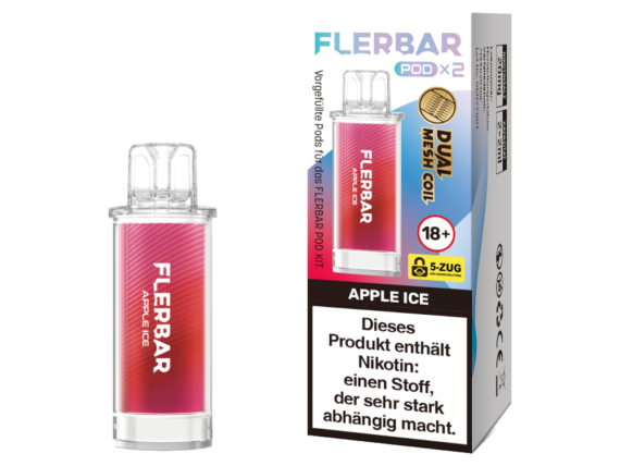 Flerbar - POD (2 Stück pro Packung) - Apple Ice