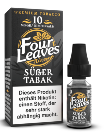 Four Leaves - Nikotinsalz Liquid - Süßer Tabak