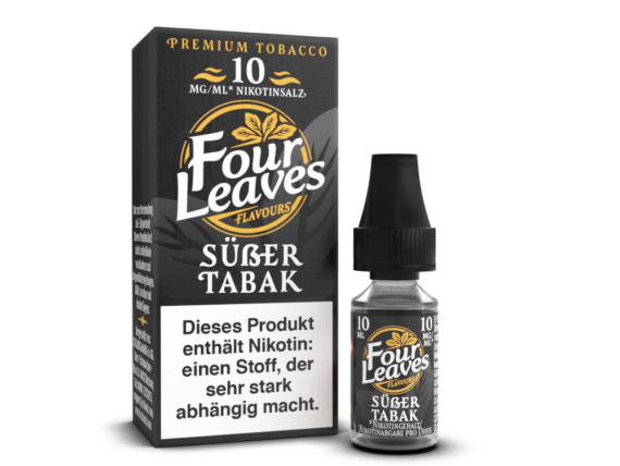 Four Leaves - Nikotinsalz Liquid - Süßer Tabak