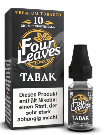 Four Leaves - Nikotinsalz Liquid - Tabak