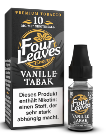 Four Leaves - Nikotinsalz Liquid - Vanille Tabak
