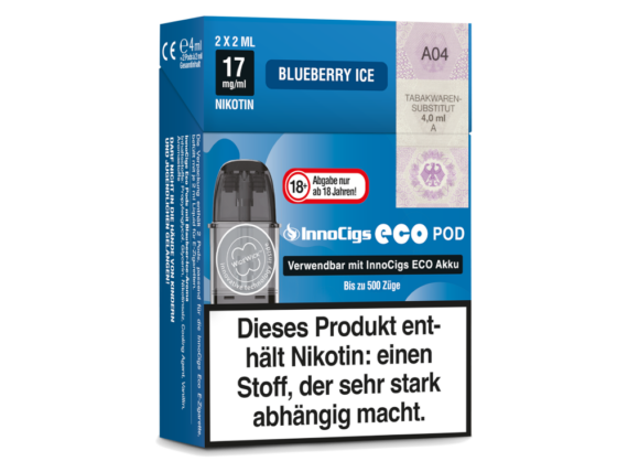 InnoCigs - Eco Pod (2 Stück pro Packung) - Blueberry Ice – Bild 3