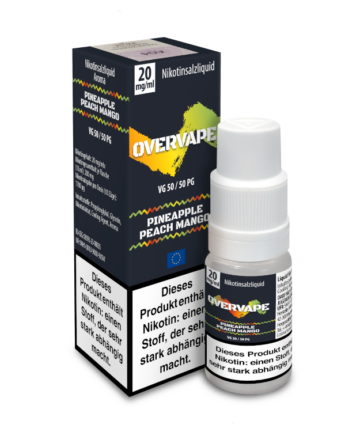Overvape - Nikotinsalz Liquid - Pineapple Peach Mango