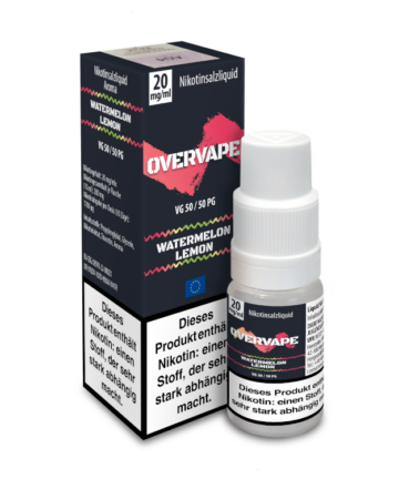 Overvape - Nikotinsalz Liquid - Watermelon Lemon