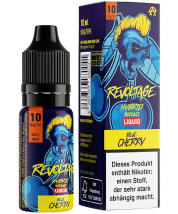 Revoltage - Tobacco Gold - Hybrid Nikotinsalz Liquid - Blue Cherry
