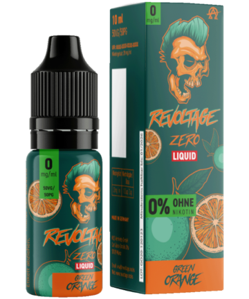 Revoltage - Tobacco Gold - Hybrid Nikotinsalz Liquid - Green Orange