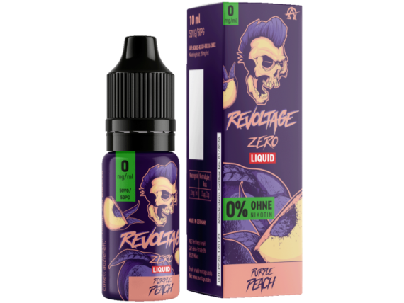 Revoltage - Tobacco Gold - Hybrid Nikotinsalz Liquid - Purple Peach