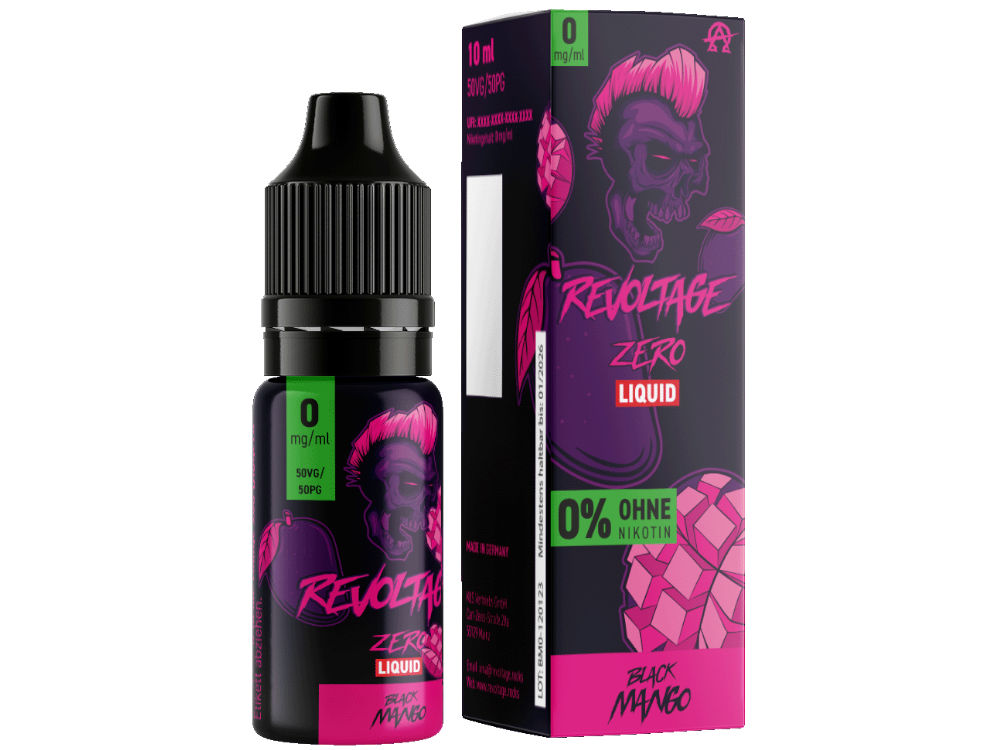Revoltage - Tobacco Gold - Hybrid Nikotinsalz Liquid - Black Mango
