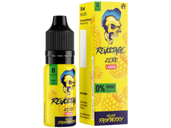 Revoltage - Tobacco Gold - Hybrid Nikotinsalz Liquid - Yellow Raspberry