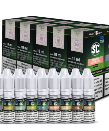 Gourmet Probierbox E-Zigaretten Liquid