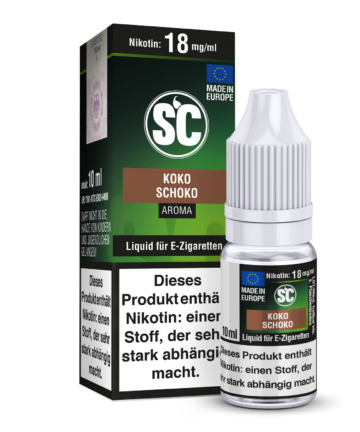 Kokos Schokolade E-Zigaretten Liquid