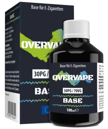 Overvape - 100 ml Basis 0 mg/ml