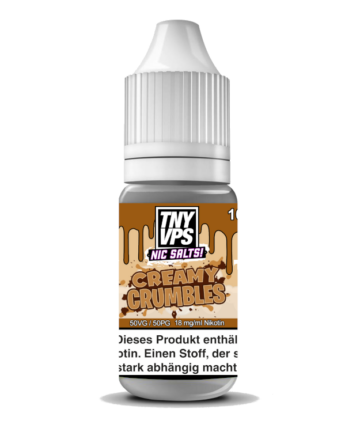 TNYVPS - Nikotinsalz Liquid - Creamy Crumbles