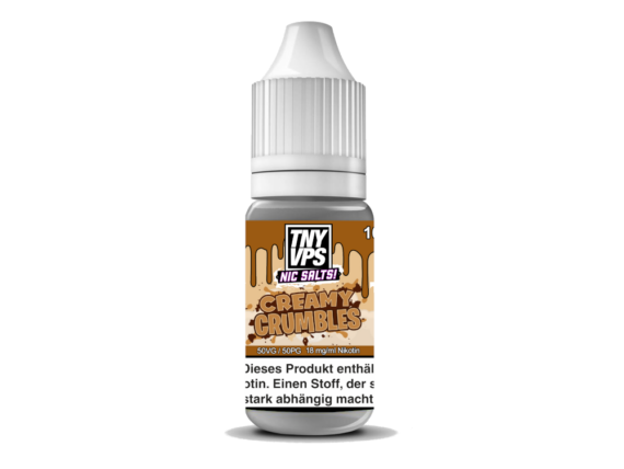 TNYVPS - Nikotinsalz Liquid - Creamy Crumbles