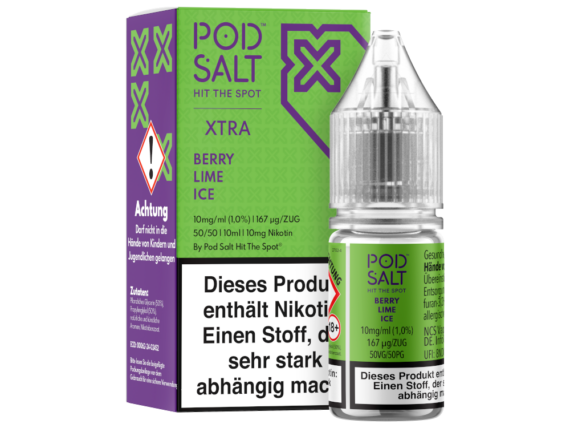 Pod Salt X - Nikotinsalz Liquid  - Berry Lime Ice