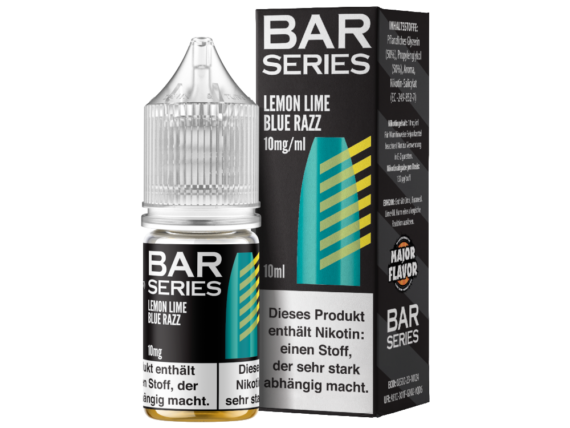 Bar Series - Nikotinsalz Liquid - Lemon Lime Blue Razz