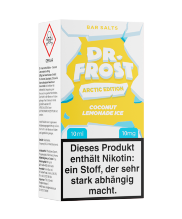 Dr. Frost - Arctic Edition - Nikotinsalz Liquid - Coconut Lemonade Ice