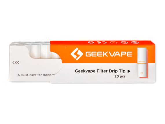 GeekVape - Filter Drip Tip (20 Stück pro Packung) – Bild 3