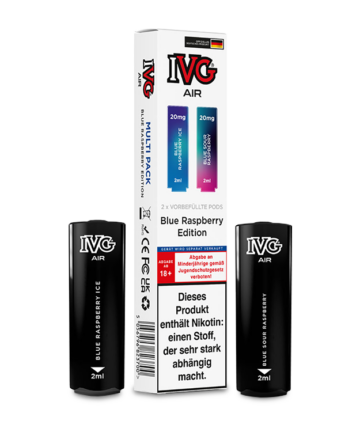 IVG AIR Pod Multi Flavour Edition (2 Stück pro Packung) - Blue Raspberry Edition