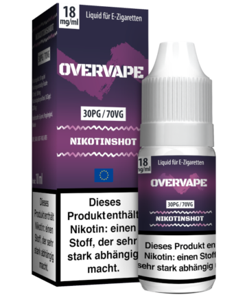 Overvape - 10ml Nikotin Shot